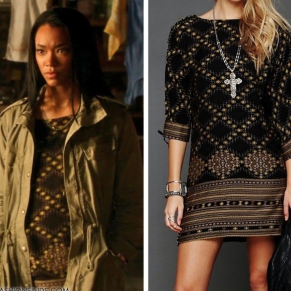 Free People New Romantics Stole My Heart Tunic Chain Dress S - Picture 13 of 13